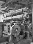 881320 Afbeelding van een wals van de N.V. Utrechtsche Machinefabriek Frans Smulders (Croeselaan 20) te Utrecht (of een ...